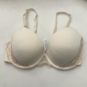 SOMA Intimates Women's Memorable Full Coverage Lace Trim Bra Sz 36C